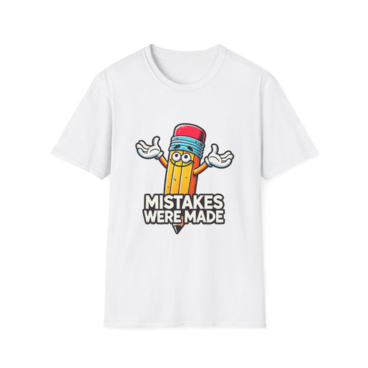 Funny Pencil T-Shirt for Life’s Little Errors